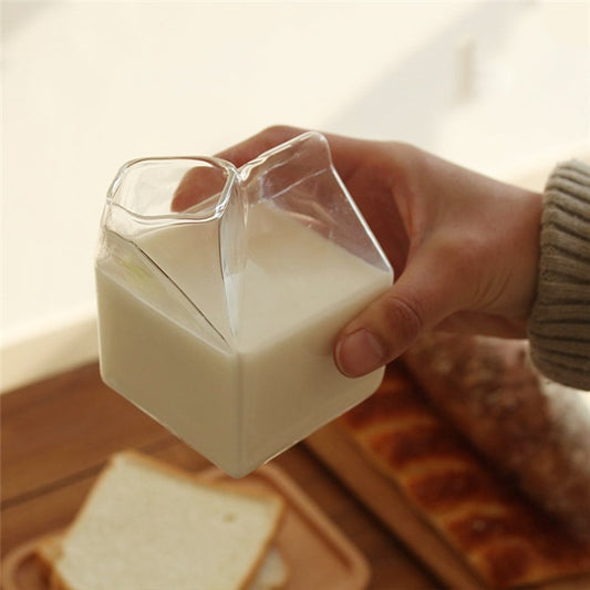 Glass Milk Carton