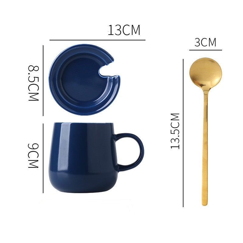 Classic Mug with Matching Lid and Spoon