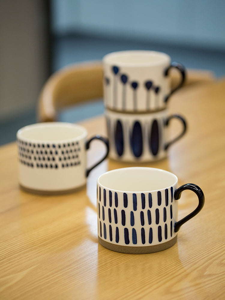 Classic Patterned Ceramic Mug