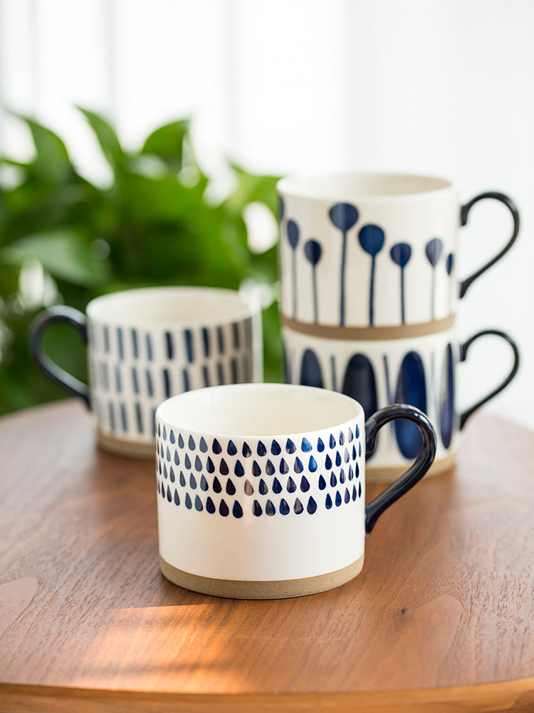 Classic Patterned Ceramic Mug